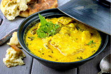 Curry de poisson à l'Indienne
